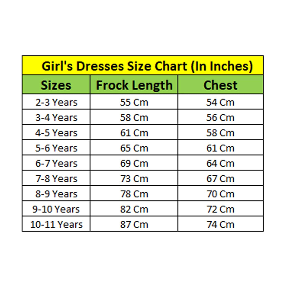 Generic Girl's Polyester Crepe &amp; Net Printed Sleeveless Dress (Yellow-Blue)